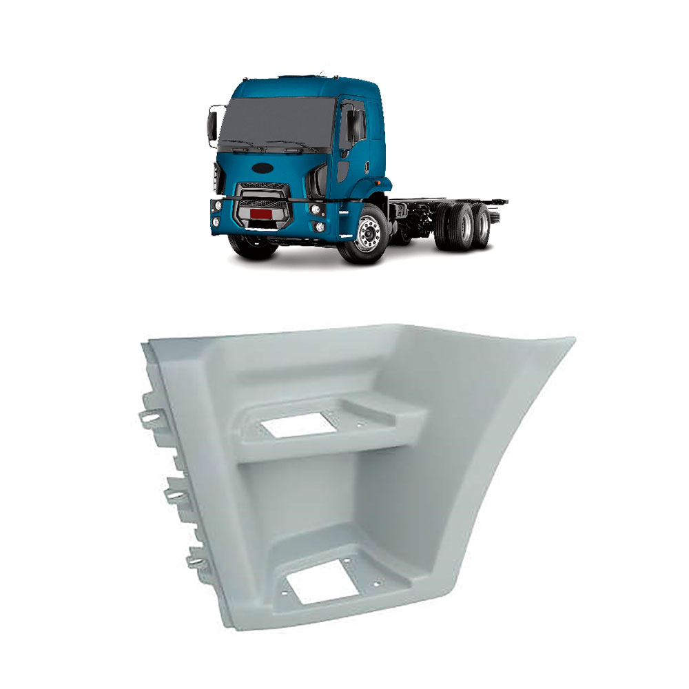 Estribo Caminhão Ford Cargo Após 2011 (2 Degraus) Lado Direito - BC456820044BBXWA