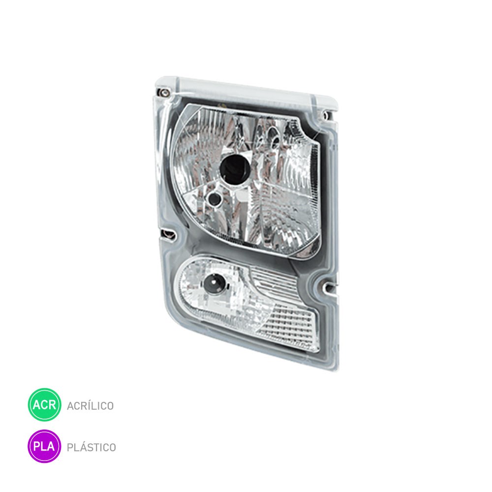 Farol Principal Caminhão Volvo VM 2006 a 2013 Lado Direito Nino - 20818771 Farol Principal Caminhão Volvo VM 2006 a 2013 Lado Direito Nino - 20818771