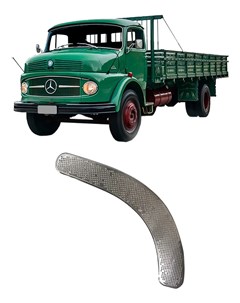 Ralo Parachoque Caminhão Mercedes-Benz 1113 de 1969 a 1982 Lado Direito (Parachoque Estreito)