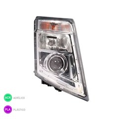 Farol Principal Caminhão Volvo FH Após 2010 LED Lado Direito - Nino
