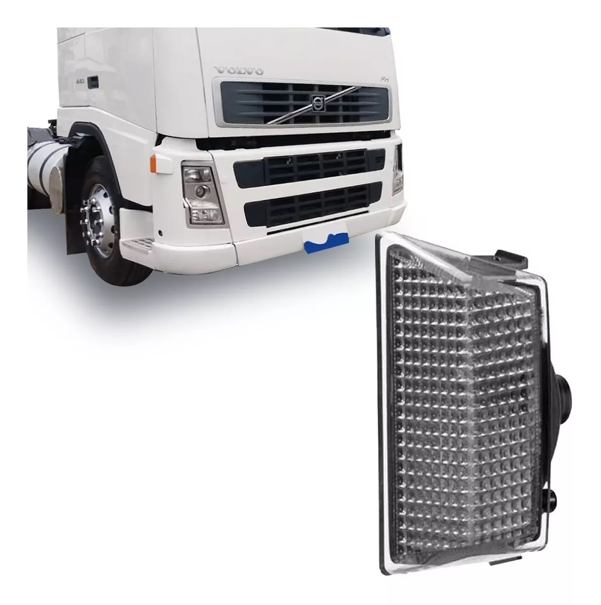 Lanterna Seta Caminhão Volvo FH 2005 a 2009 Lado Direito Cristal