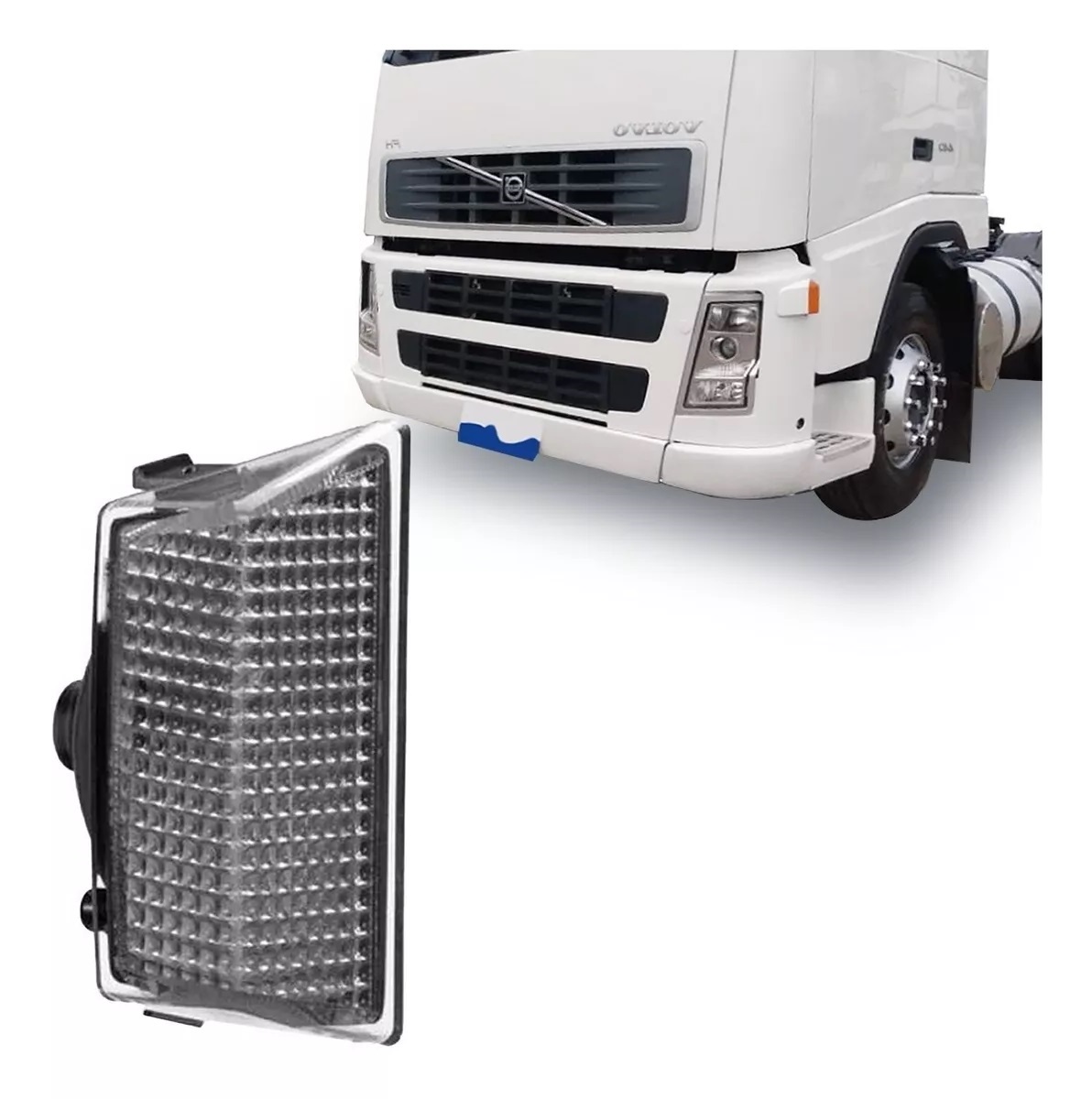 Laanterna Seta Caminhão Volvo FH 2005 a 2009 Lado Esquerdo - Cristal