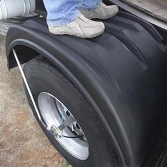 Par Paralama Carreta Randon Bi-Trem Até 2007 e Adaptações