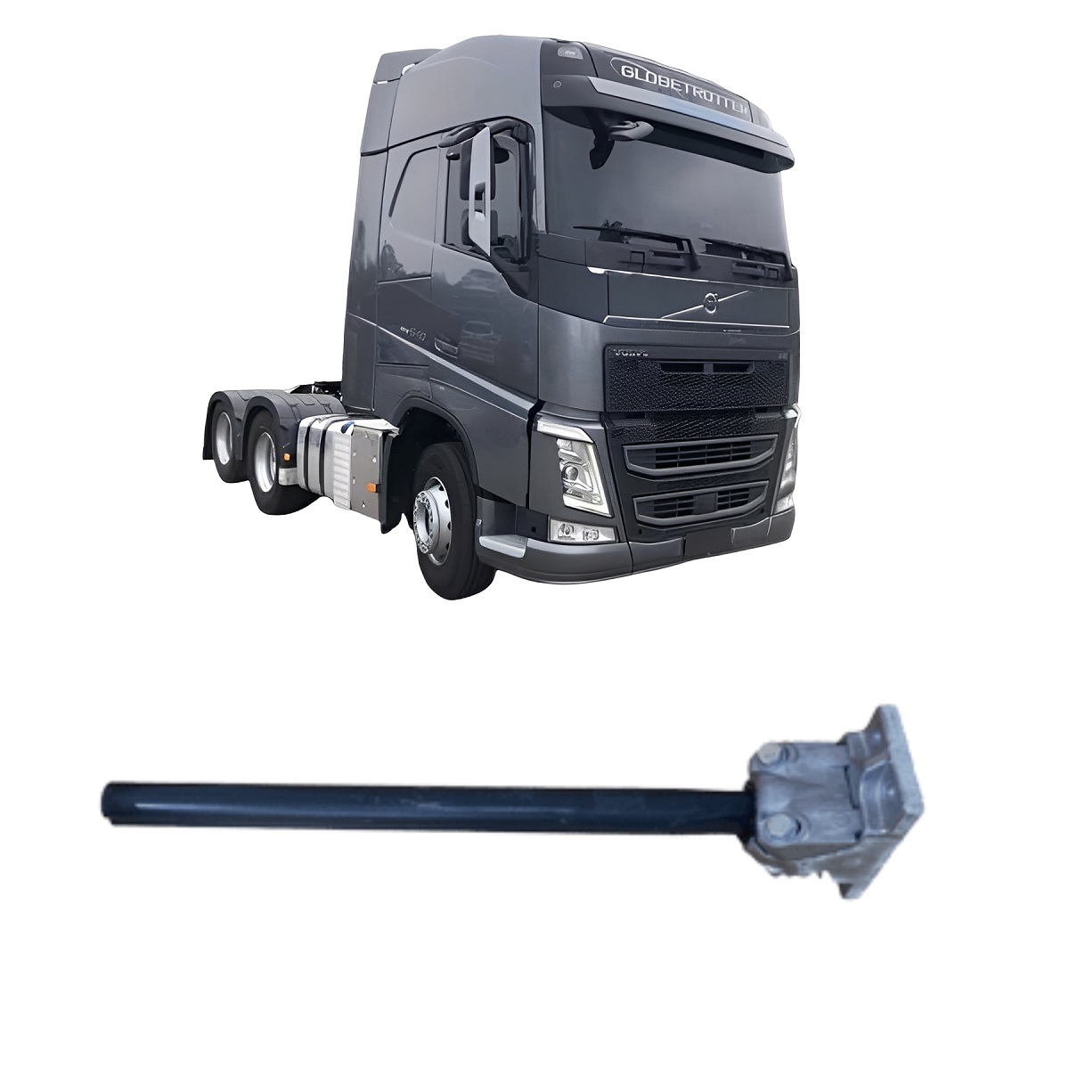 Suporte ParaLama Caminhão Volvo FH Após 2015 Completo