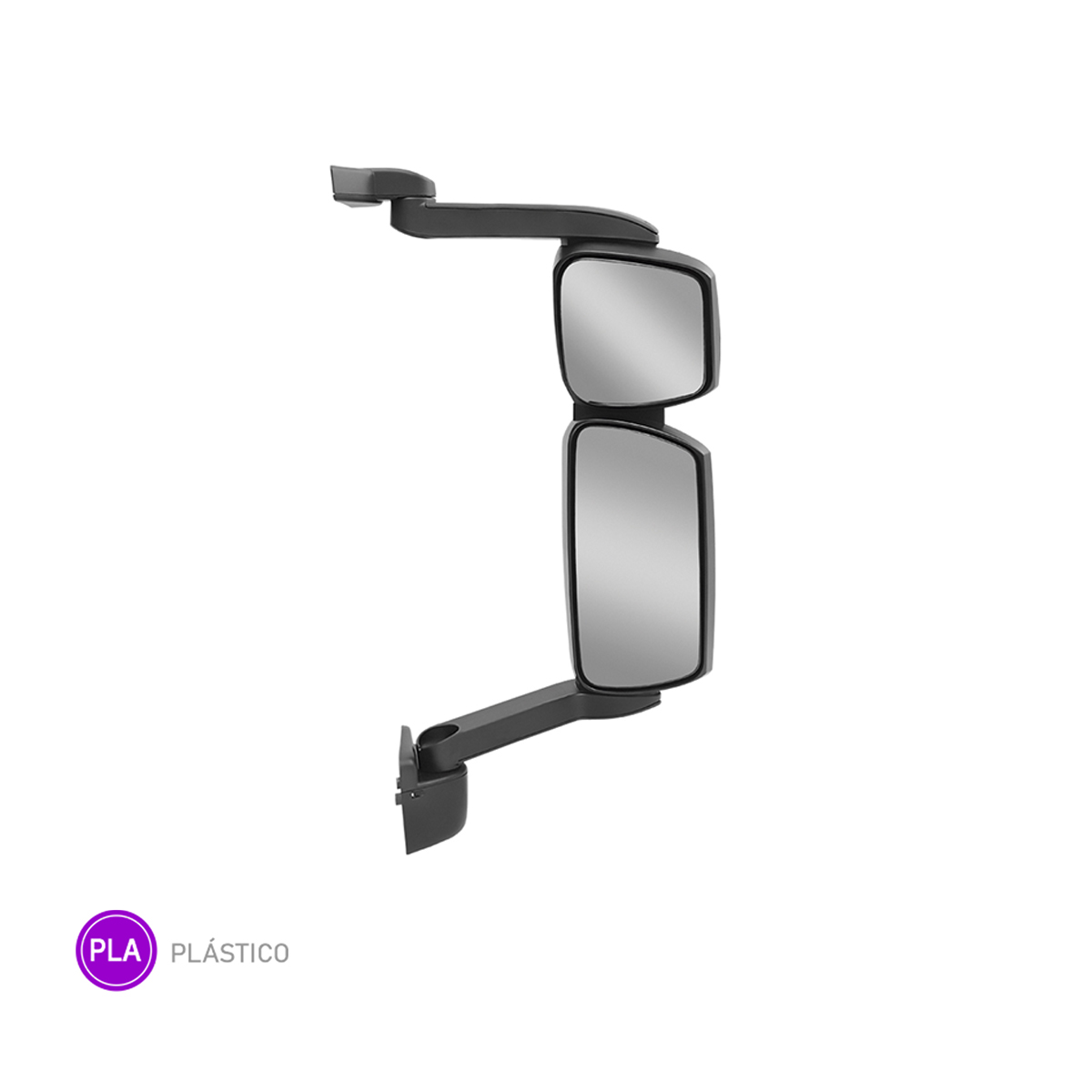 Retrovisor Camihão Iveco Stralis Após 2008 Manual Médio Lado Direito - 5801765364