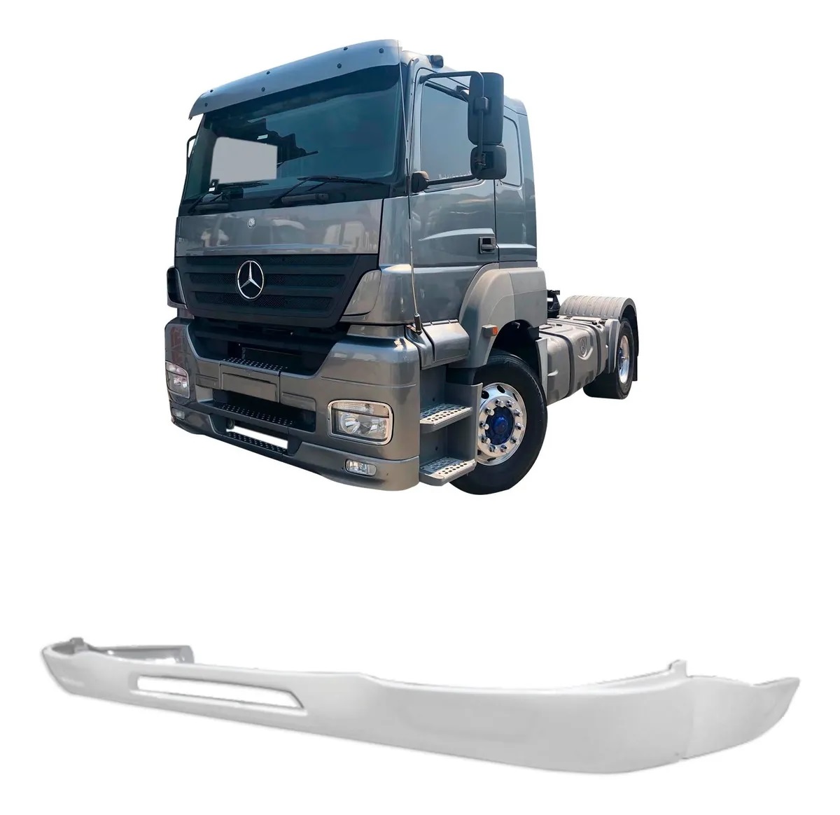 Spoler Fibra Caminhão Mercedes-Benz Axor 1933, 2533, 2035