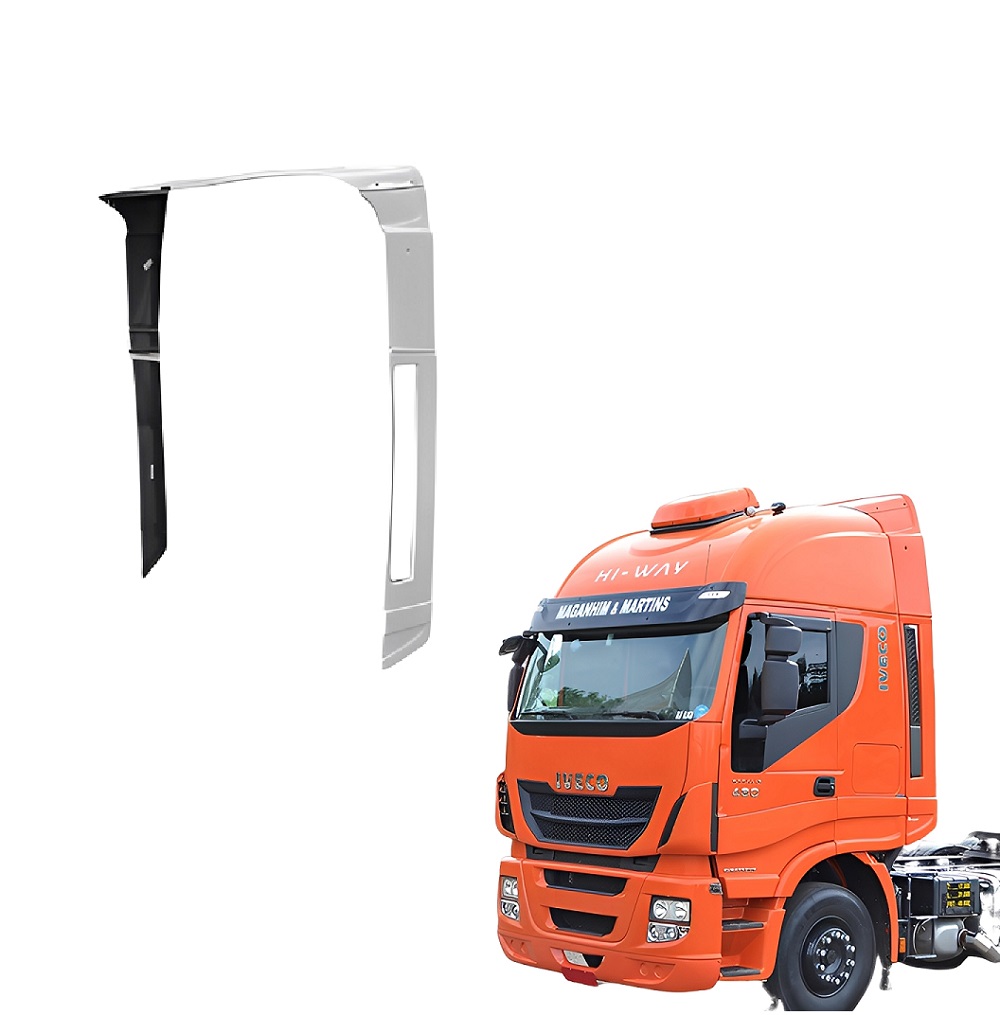 Aerofolio Para Caminhão Iveco Hi-Way Cabine Alta - ABS (Completo)