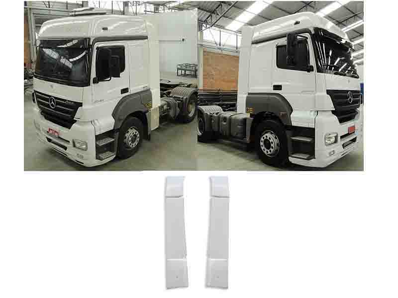 Lateral Cegonheiro Caminhão Mercedes-Benz Actros Cabine Alta
