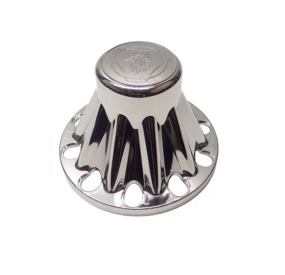 Aplique Cromado Tampa Cubo Tração Caminhão Scania 112 124