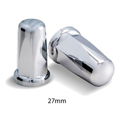 Kit 10 Capa Porca Cromada Belga - 27mm