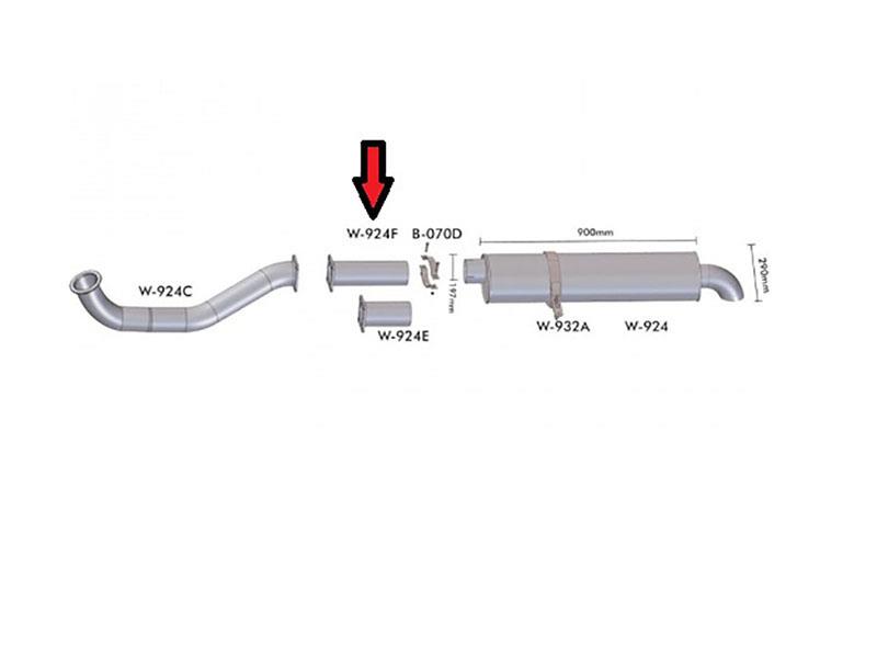 Tubo Intermediario Caminhão Volkswagen 16.220 Após 1994 Ford Sem Freio Motor