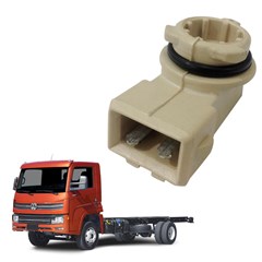 Soquete Lanterna Lateral Caminhão Volkswagen Após 2000 Superior