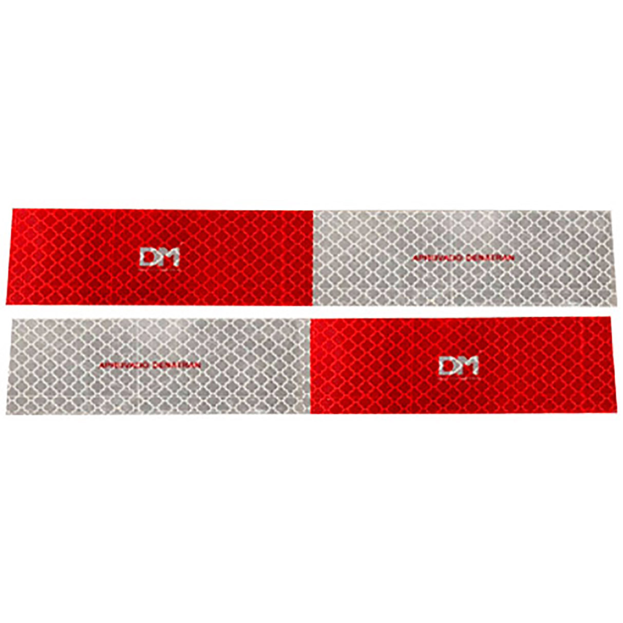 Faixa Refletiva Caminhão Bau Lado Esquerdo DM - (100peças)