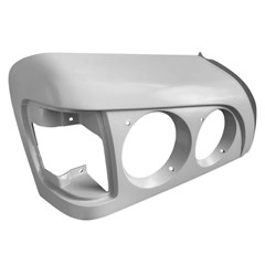 Moldura Farol Caminhão Mercedes-Benz Atron 2324, 1635 Lado Esquerdo - 6948800074