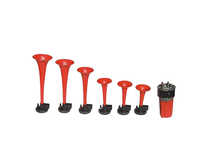 Buzina A Ar Eletrica 6 Cornetas Com Motor 24V - GB1076