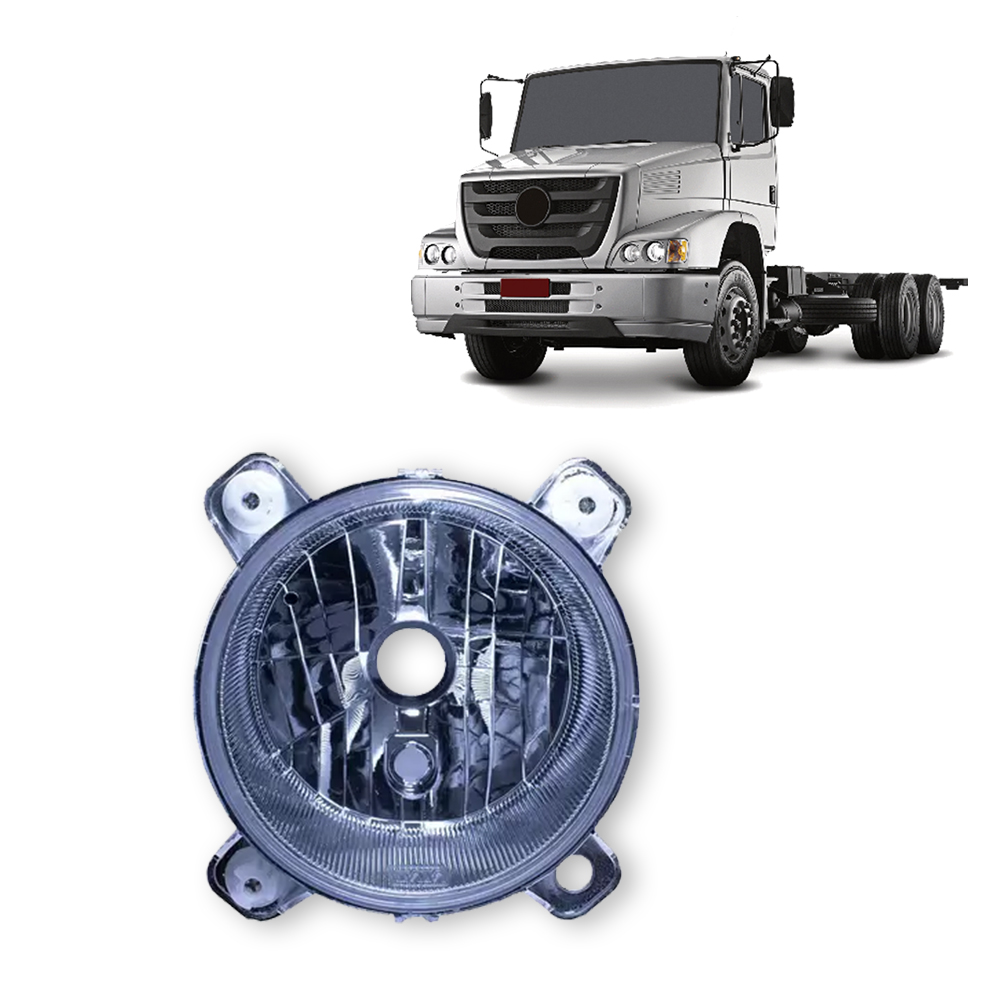Bloco Farol Caminhão Mercedes-Benz Atego, Atron Após 2013, Actros 2016 (Baixo) Lado Direito - A0028205961 Bloco Farol Caminhão Mercedes-Benz Atego, Atron Após 2013, Actros 2016 (Baixo) Lado Direito - A0028205961