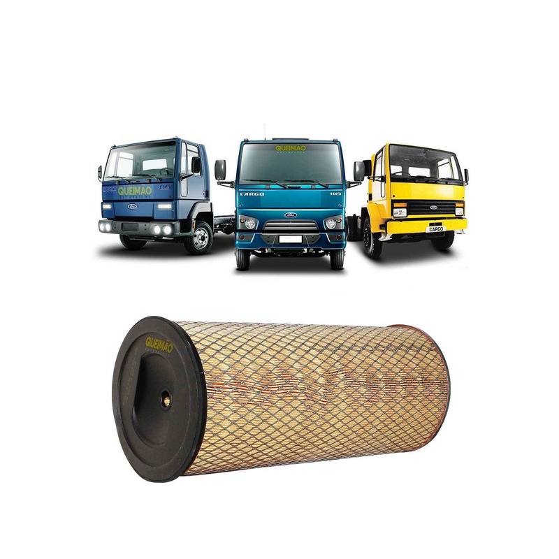 Filtro Ar Caminhão Ford Cargo 815, 815, 816 Até 2012