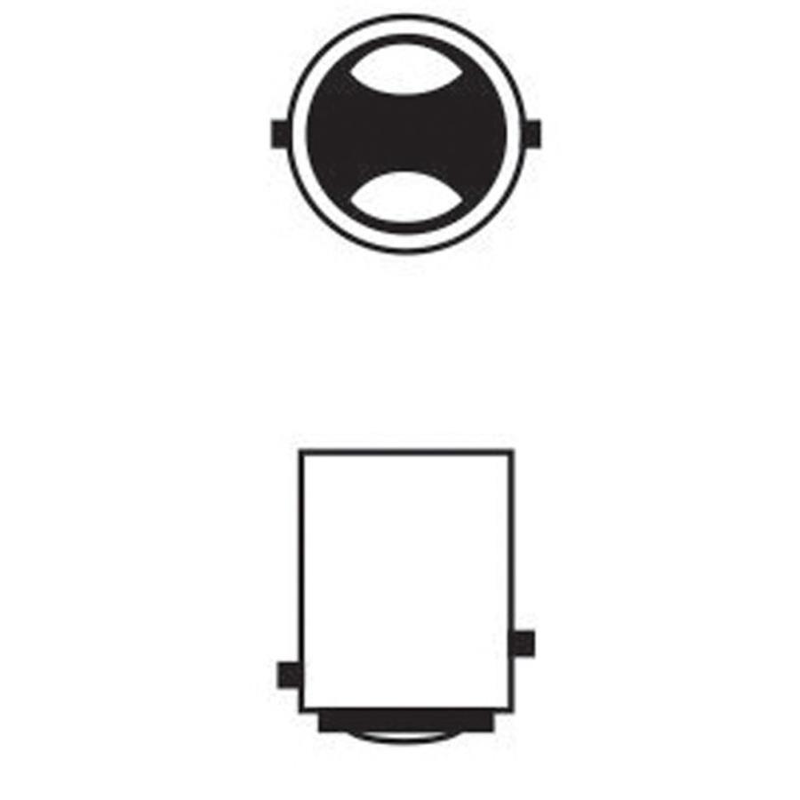 Lampada 1034 12V 21 5 Watts - Gauss (caixa com 10) - GL1034