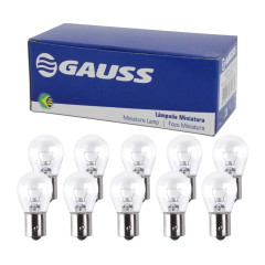 Lampada 1141 24V 21 Watts  Gauss (caixa com 10) - GL1141B