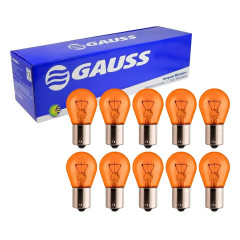 Lampada 1056 12V 21 Watts - Amarela ((caixa com 10) - GL1056