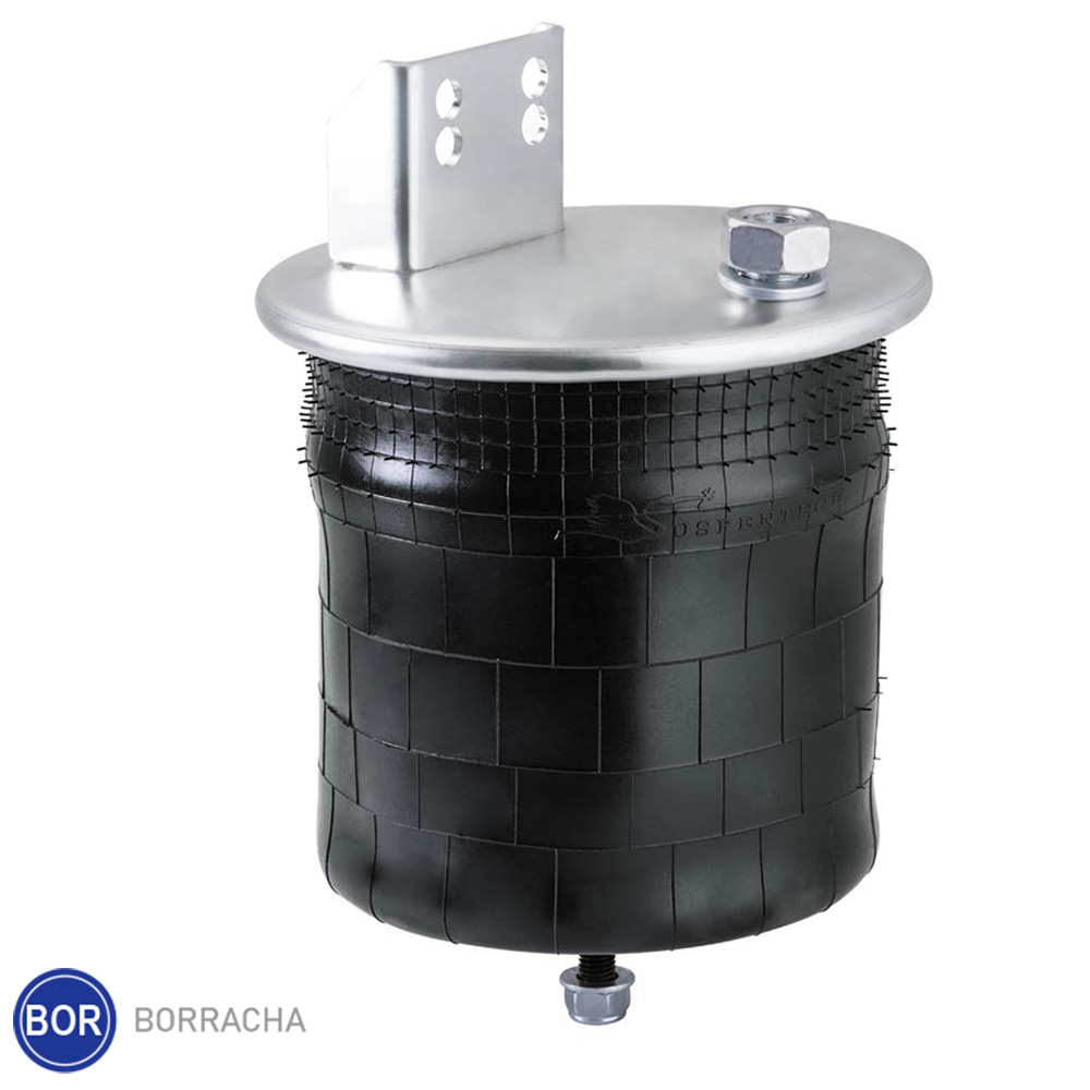 Mola Fole Suspensão Eixo Volvo 2004 Até 2014 - 3º Eixo Tração - Menor (Com Base) - 1076416
