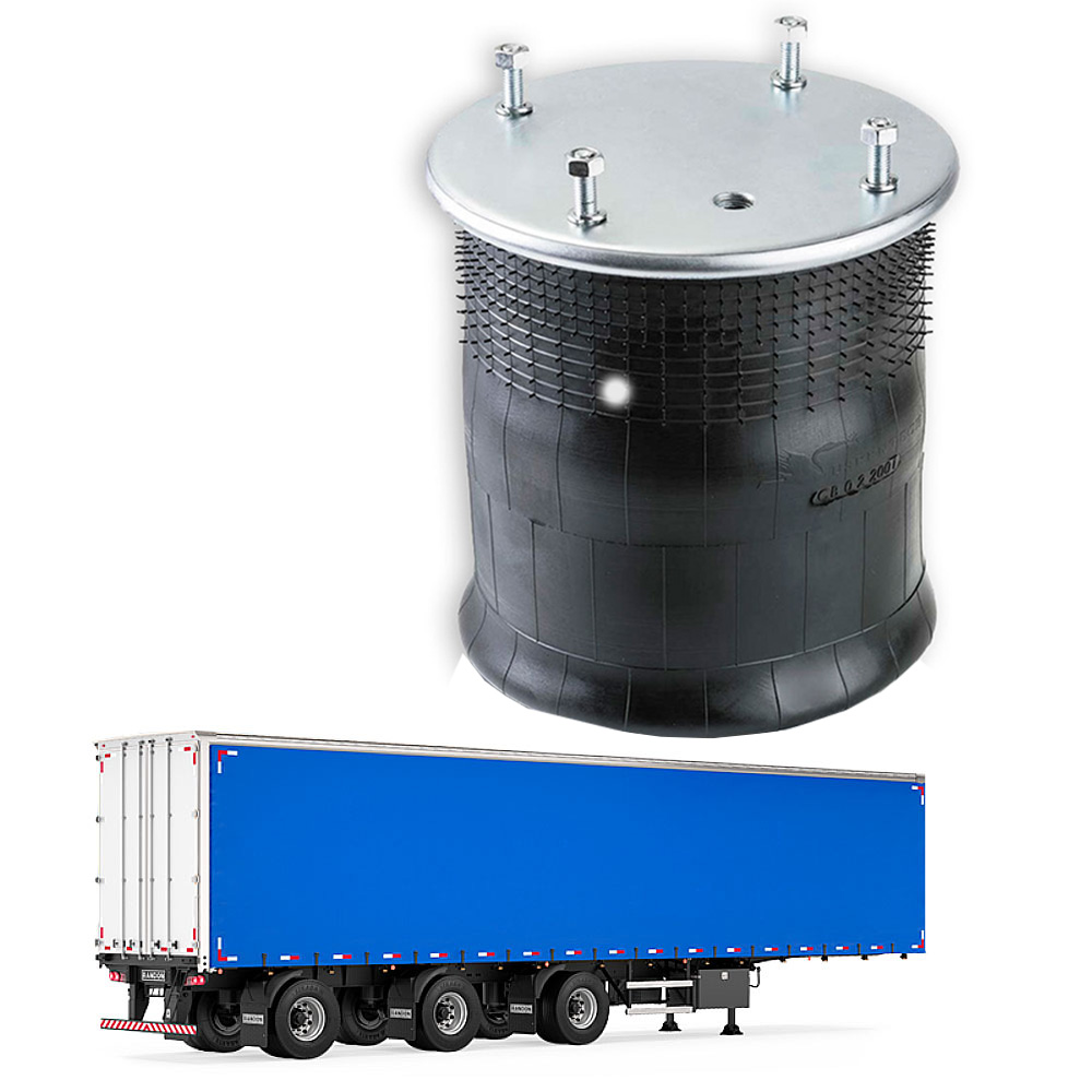 Mola Fole Suspensão Carreta Randon Até 2005 (Sem Base) - 950735 Mola Fole Suspensão Carreta Randon Até 2005 (Sem Base) - 950735