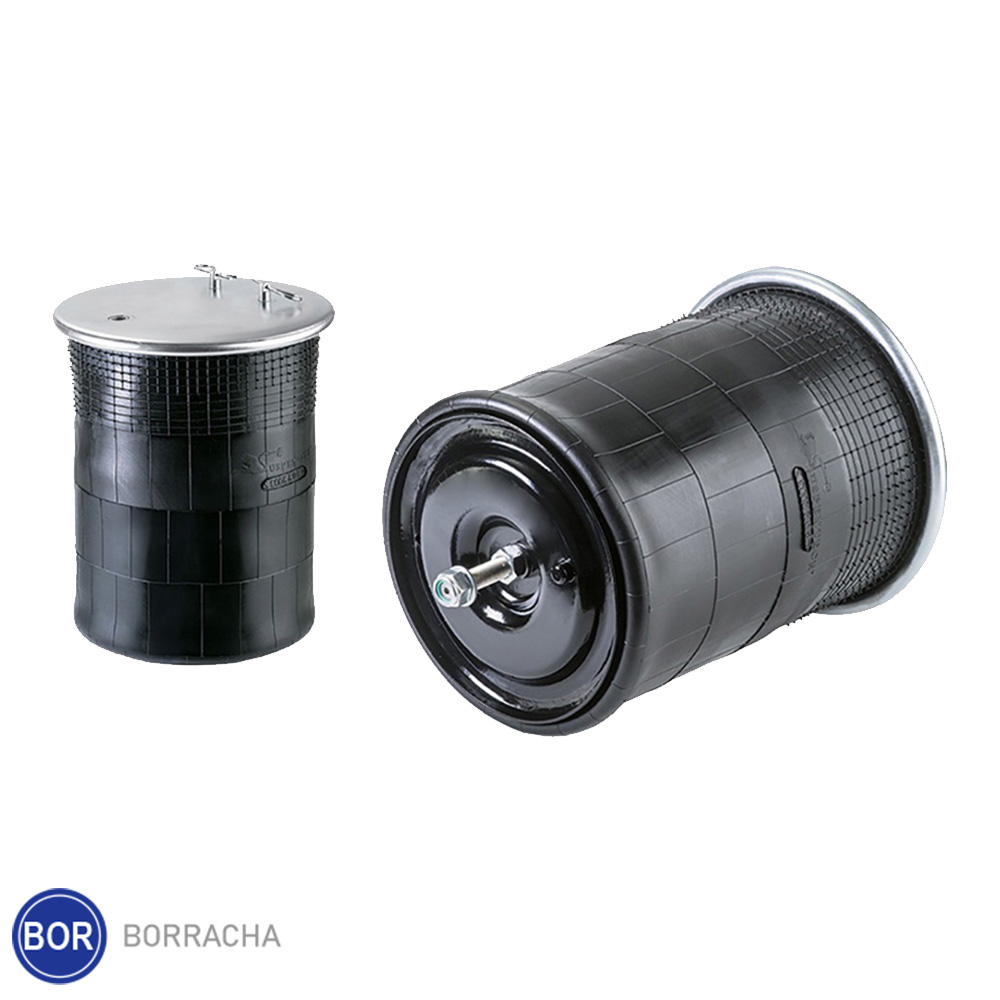 Mola Fole Suspensão Eixo Scania Série 4, Série 5 - 3º Eixo Tração Após 2010 (Com Base) Suspentech - 1903608