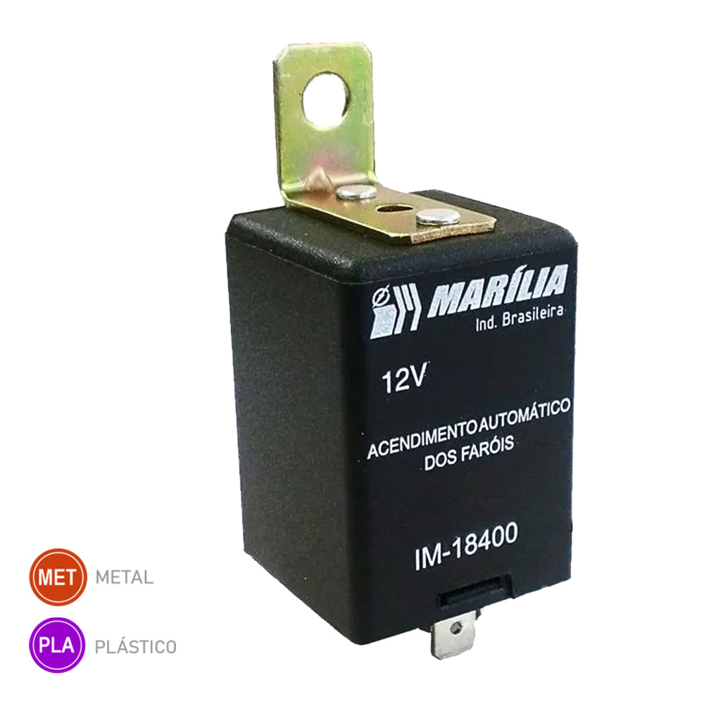 Rele Acendedor Automatico 12 Volts 5 Saídas - Universal