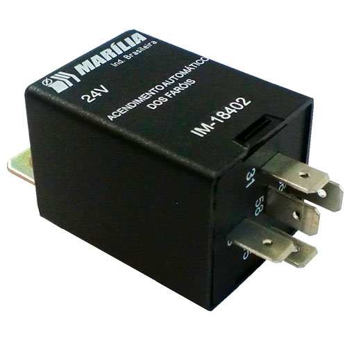 Rele Acendedor Automatico 24 Volts 5 Saídas - Universal Rele Acendedor Automatico 24 Volts 5 Saídas - Universal