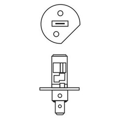 Lampada Iodo H-1 12V 55 Watts - Gauss (caixa com 10)
