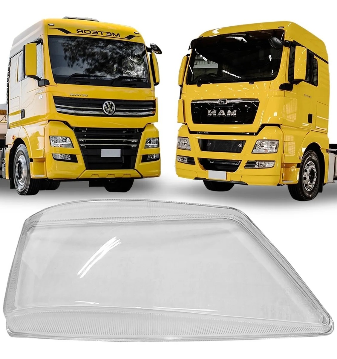 Vidro Farol Caminhão MAN TGX Lado Esquerdo - 2V5941115A/81251100083