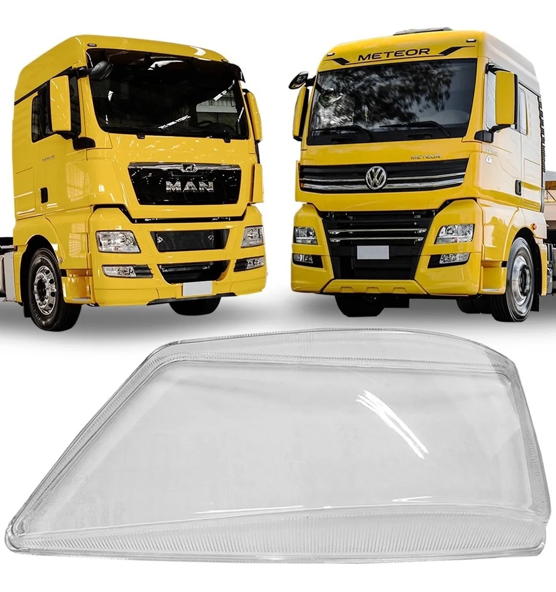 Vidro Farol Caminhão MAN TGX  Lado Direito - 2V5941116A/81251100084