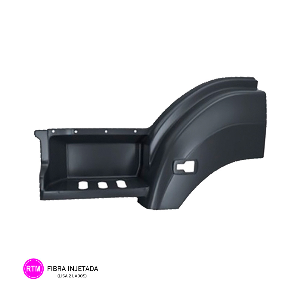 Paralama Cabine Caminhão Mercedes-Benz Axor 2540, 2544, 4140 (Estribo) Lado Esquerdo - 9586662101