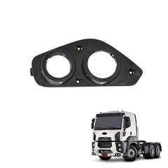 Moldura Farol Auxiliar Caminhão Ford Cargo 2842 Após 2011 Lado Direito - DC4612K360BAZXE Moldura Farol Auxiliar Caminhão Ford Cargo 2842 Após 2011 Lado Direito - DC4612K360BAZXE