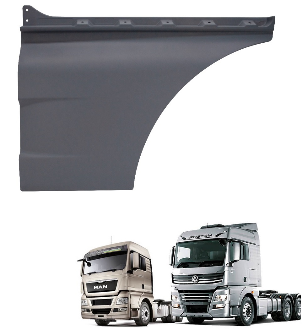 Extensao Porta Caminhão MAN TGX, Volkswagen Meteor Lado Esquerdo - 2V5839267