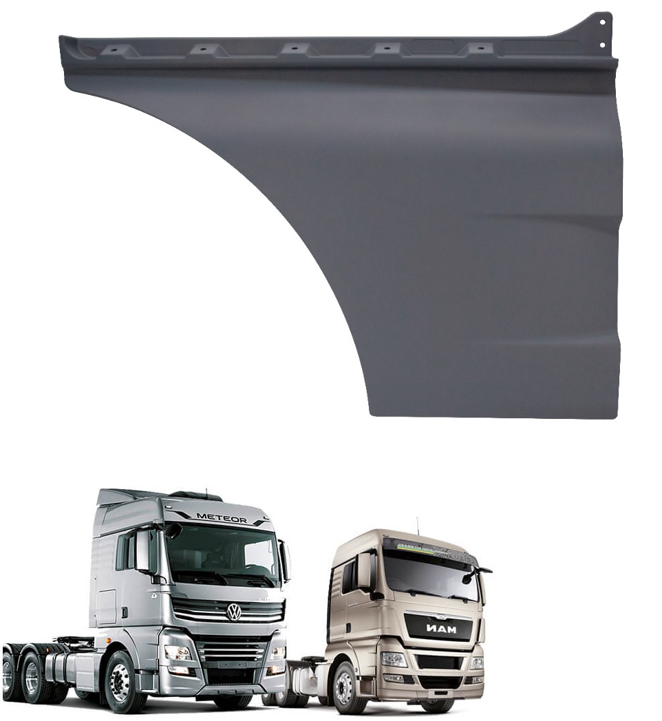Extensao Porta Caminhão MAN TGX, Volkswagen Meteor Lado Direito - 2V5839268