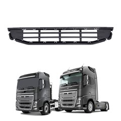 Grade Frontal Externa Volvo FH 2015/ Superior - Grade Inferior - Tela Central (Acabamento Plastico) - 82258426