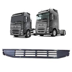 Grade Frontal Interna Volvo FH 2015/ Superior - Tela Inferior (Acabamento Plastico) - 82220161