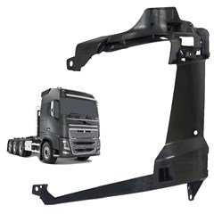 Moldura Farol Caminhão Volvo FH Após 2015 (Interna) Lado Direito - 84028392 Moldura Farol Caminhão Volvo FH Após 2015 (Interna) Lado Direito - 84028392
