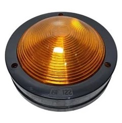 Lanterna Lateral Carreta Redonda - Amarela GF