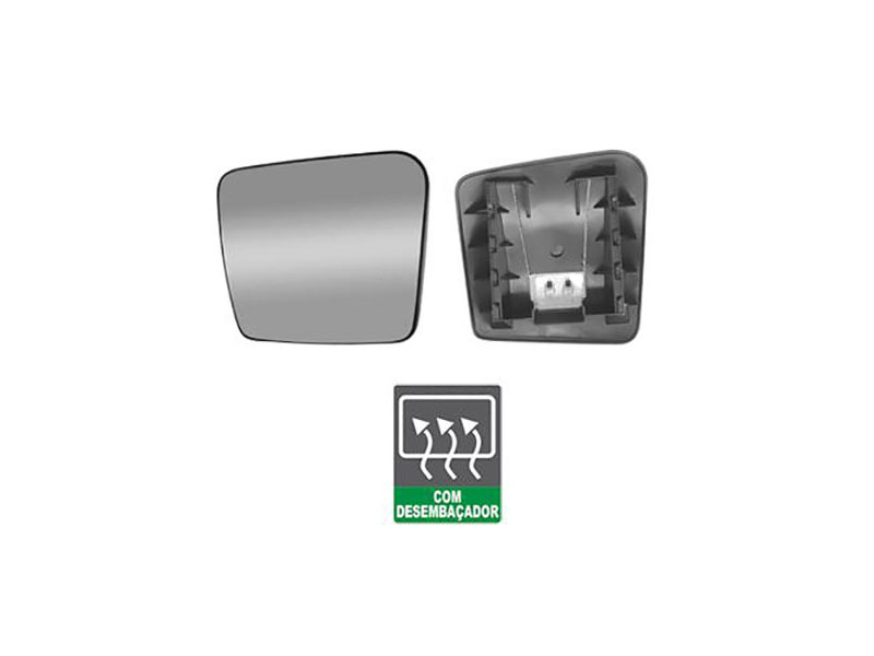 Vidro Retrovisor Caminhão Volvo VM Após 2003 Auxiliar Com Desembaçador Lado Direito Vidro Retrovisor Caminhão Volvo VM Após 2003 Auxiliar Com Desembaçador Lado Direito