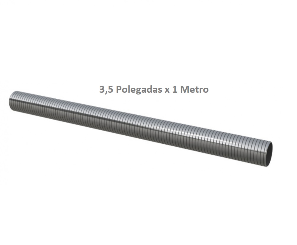 Flexível Escapamento 3.12 polegadas - 1000Mm Galvonizado