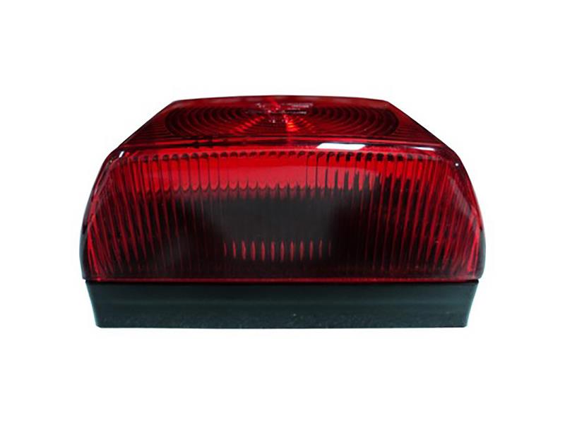 Lanterna Lateral Baú Facchini Modelo Novo - Vermelha GF