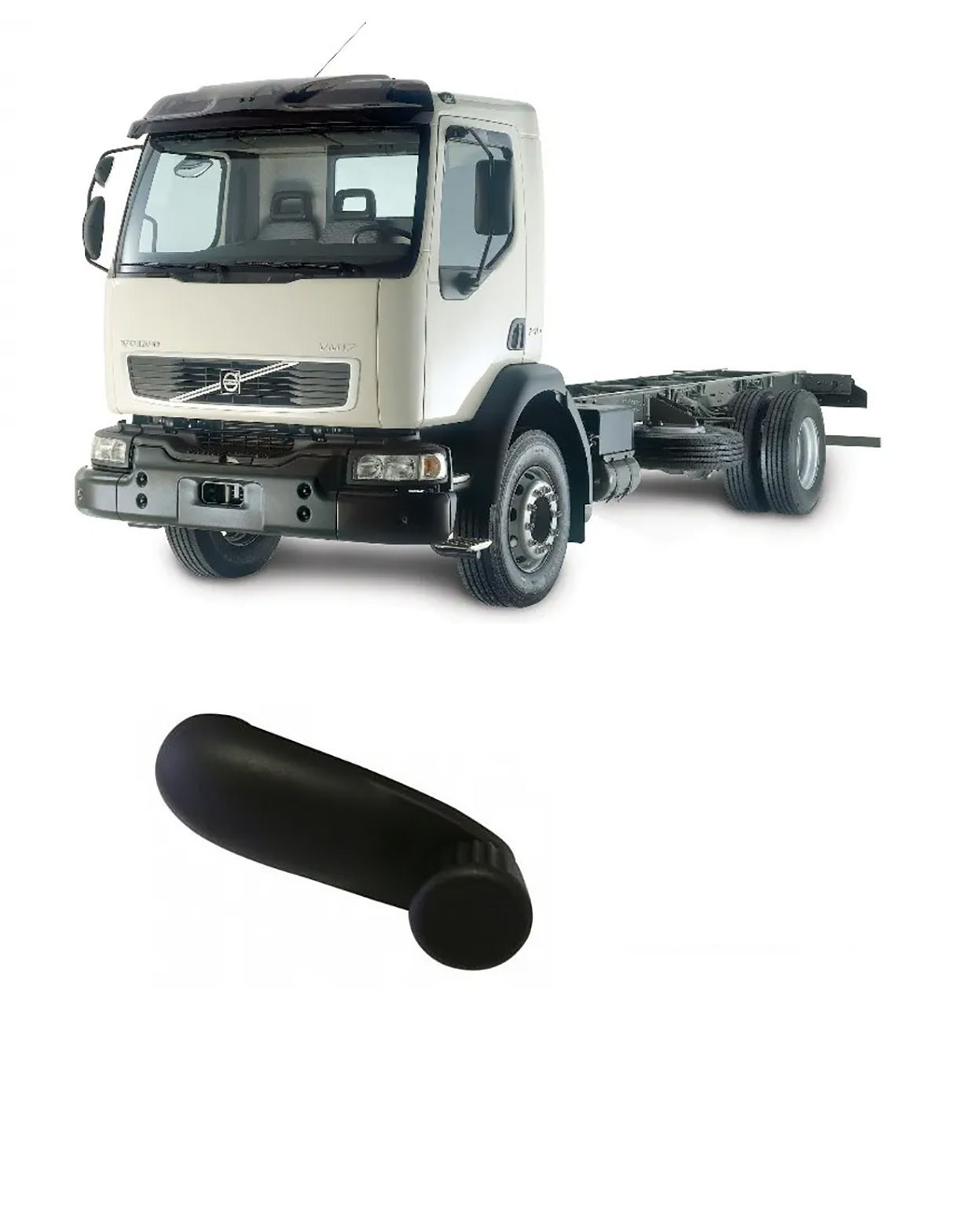 Maçaneta Vidro Para Caminhão Volvo VM Após 2006