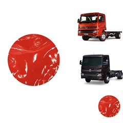 Tapete Verniz Caminhão Volkswagen Delivery Advantec Com Capo 2018 Vermelho