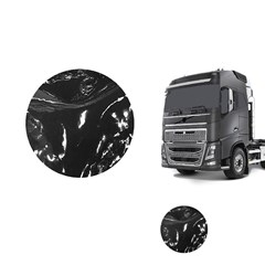 Tapete Verniz Caminhão Volvo FH Após 2015 - Preto