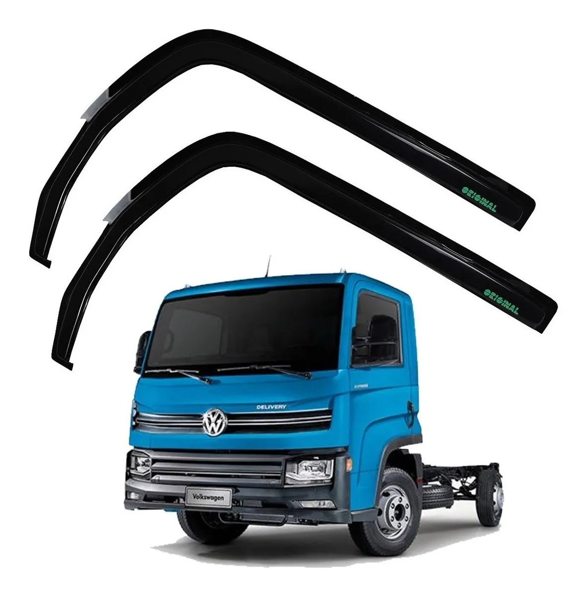 Par Calha Chuva Vw Delivery 2018/ Fume