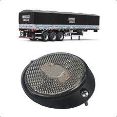 Lanterna Lateral Carreta Randon 2011 LED Bi-Volt - Cristal - Com Suporte 210103269