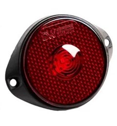 Lanterna Lateral Carreta Randon 2011 LED Bi-Volt - Vermelha
