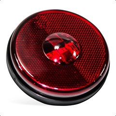 Lanterna Lateral Carreta Randon LED (85mm) Sem Suporte - Vermelha - 210102016